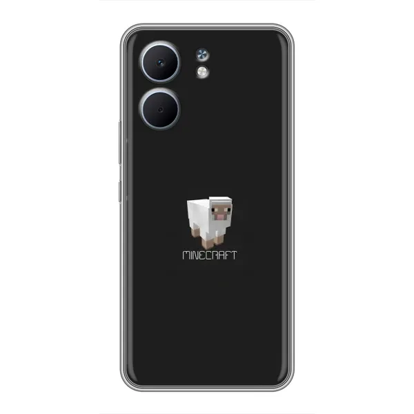 Чохол з принтом «Овечка Майнкрафт» для OPPO A5x