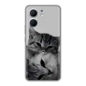 Чохол з малюнком кіт на OPPO A5x (Пара котів)