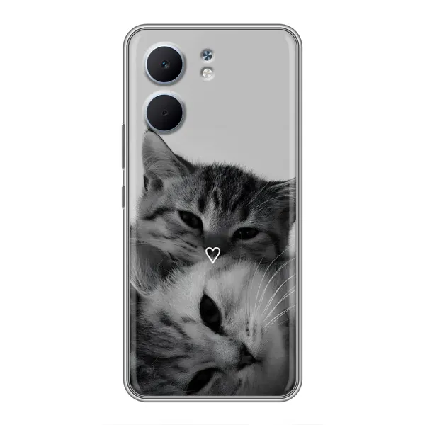 Чохол з принтом «Пара котів» для OPPO A5x