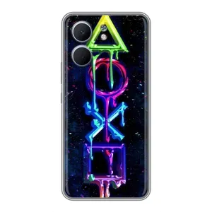 Чохол з принтом «Pleystation лого» для OPPO A5x