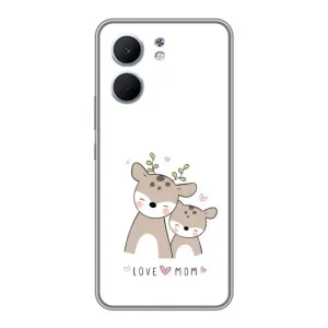 Чохли для мами на OPPO A5x (Оленята мама і малюк)