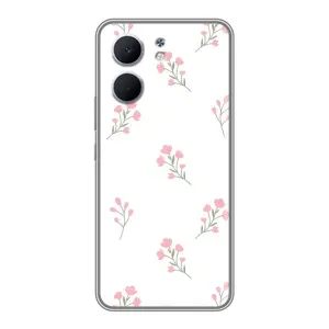 Чехол с принтом «Розовые цветы» для OPPO A5x