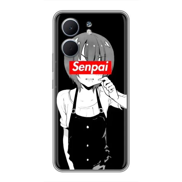 Чохол з принтом «Senpai» для OPPO A5x