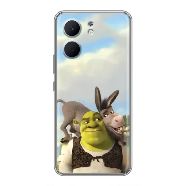 Чохол з принтом «Шрек та Осел» для OPPO A5x