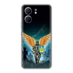 Чехлы с картинкой ЗСУ для OPPO A5x (AlphaPrint) (Солдат ЗСУ)
