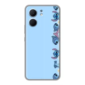 Чохол з принтом Стіч на OPPO A5x (Стіч фон)