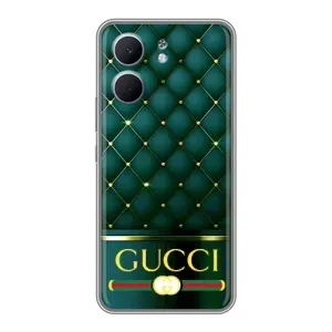 Чохли  GUCCI для Оппо А5х (AlphaPrint) (Текстура Гуччі)