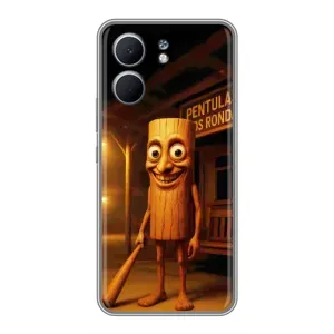 Чохол з мемом Тралалело тралала на OPPO A5x (Тунг тунг сахур)