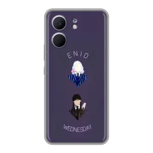 Чохли Венсдей на OPPO A5x Уенсдей (AlphaPrint) (Венздей і подруга)