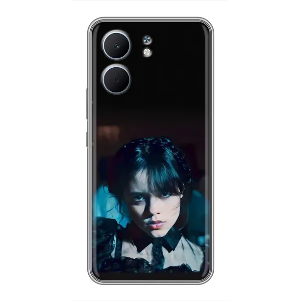 Чохол з принтом «погляд Венздей» для OPPO A5x