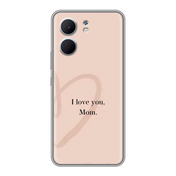 Чохол з принтом «Серце мамі» для OPPO A5x