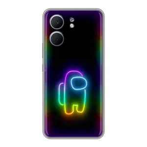 Чохли Амонг Ас для OPPO A5x (AlphaPrint) (Яскравий скін)