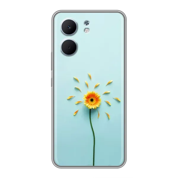 Чехол с принтом «Желтый цветок» для OPPO A5x
