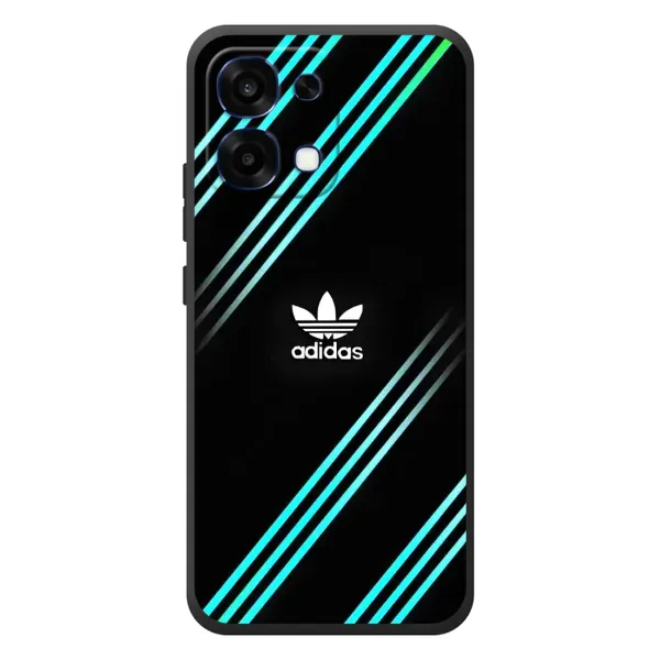 Чохол з принтом «Адідас з полосами» для OPPO A6 Pro