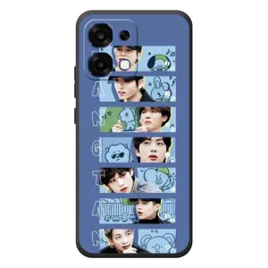 Чехлы BTS для OPPO A6 Pro (AlphaPrint) (Bangtan)