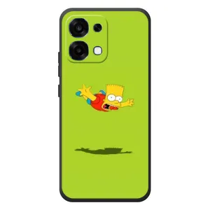 Чjхол з Сімпсонами для OPPO A6 Pro (VPrint) (Барт Сімпсон)