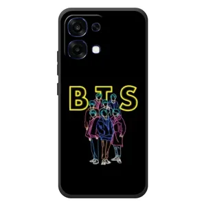 Чехлы BTS для OPPO A6 Pro (AlphaPrint) (BTS стайл)