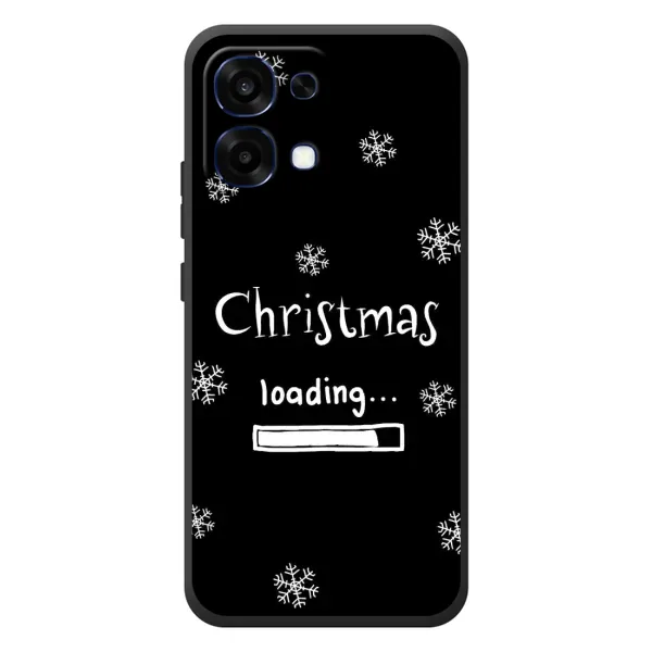 Чохол з принтом «Christmas loading» для OPPO A6 Pro