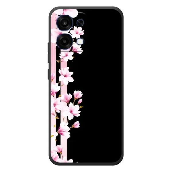 Чохол з принтом «Квіточки» для OPPO A6 Pro