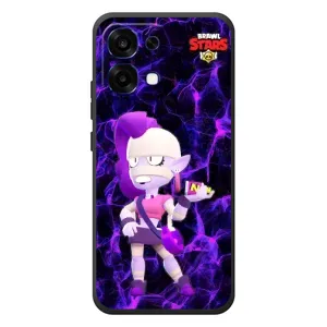 Чехлы Brawl Stars для OPPO A6 Pro (AlphaPrint) (Эмз Бравл Старс)