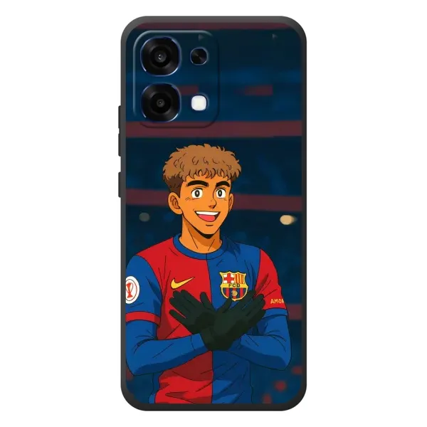 Чохол з принтом «Футболіст Ямаль» для OPPO A6 Pro