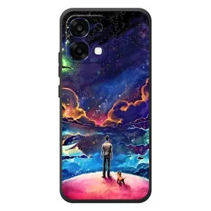 Космічні Чохли для OнPO A6  Про (VPrint) (Вид Галактики)