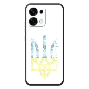 Чохли для OPPO A6 Pro Укр. Символіка (AlphaPrint) (Герб з букв)