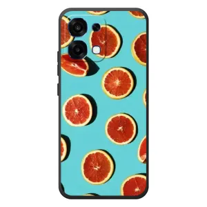 Чехлы с Фруктами для OPPO A6 Pro (VPrint) (Грейпфрут)