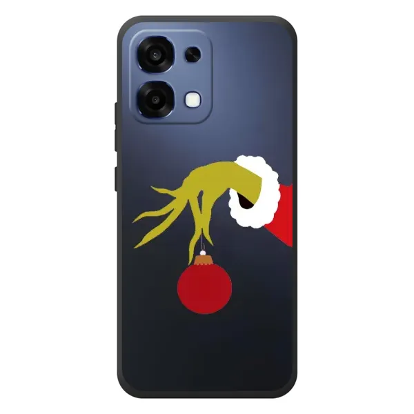 Чохол з принтом «Грінч з іграшкою» для OPPO A6 Pro Чохол з принтом «Грінч з іграшкою» для OPPO A6 Pro