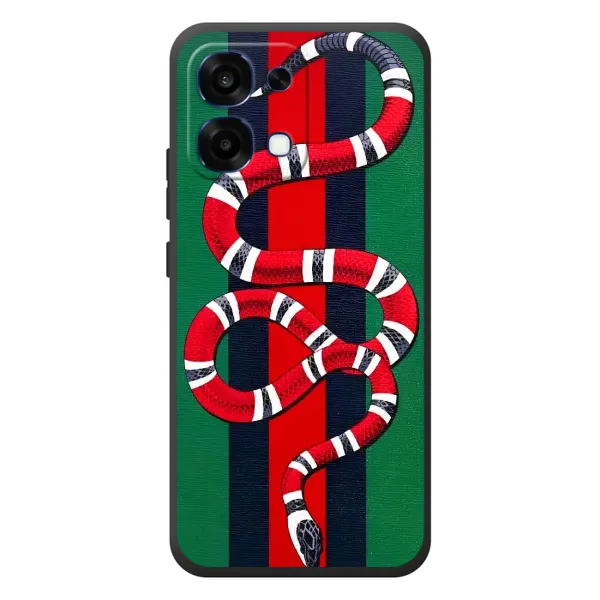Чохол з принтом «Gucci змія» для OPPO A6 Pro