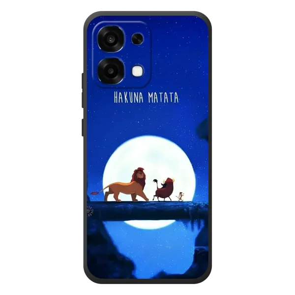 Чехол с принтом «Хакуна Матата» для OPPO A6 Pro