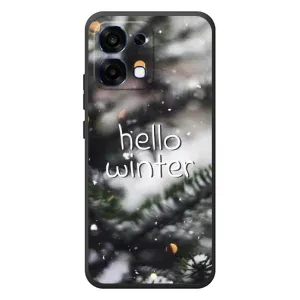 Новорічні, Святкові Чохли для OPPO A6 Pro - 2024 год (Hello winter)