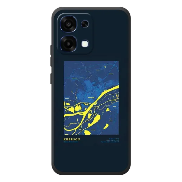 Чохол з принтом «Херсон» для OPPO A6 Pro