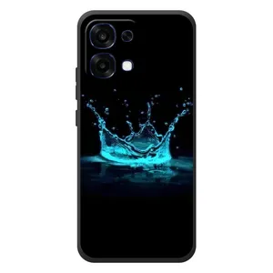Чохол з принтом «Крапля корони» для OPPO A6 Pro