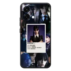 Чохли Венсдей на OPPO A6 Pro Уенсдей (AlphaPrint) (колаж Венздей)