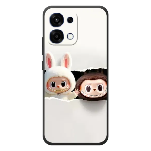 Чехол с принтом «Лабубу» для OPPO A6 Pro