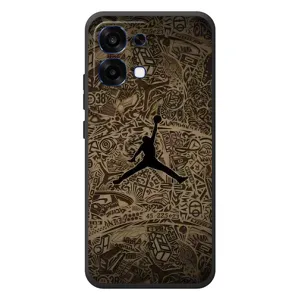 Чехлы для OPPO A6 Pro - с картинкой JORDAN (AlphaPrint) (Logo Jordan)