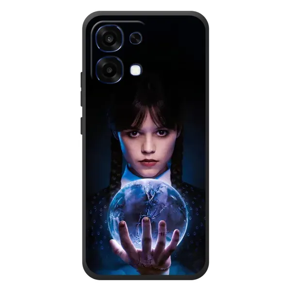 Чехол с принтом «Магическая сфера Уэнздей» для OPPO A6 Pro
