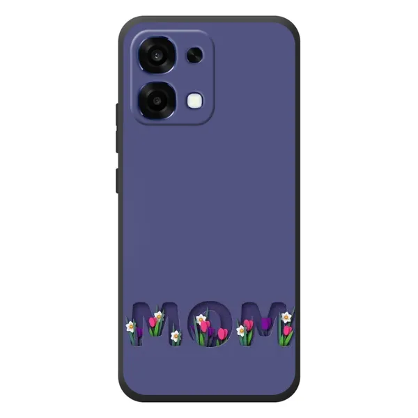 Чохол з принтом «Мама в квітах» для OPPO A6 Pro