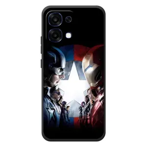 Чехлы с героями Марвел OPPO A6 Pro (VPrint) (Марвел стайл)