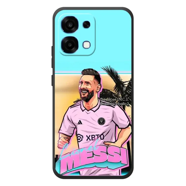Чехол с принтом «Майами Месси» для OPPO A6 Pro