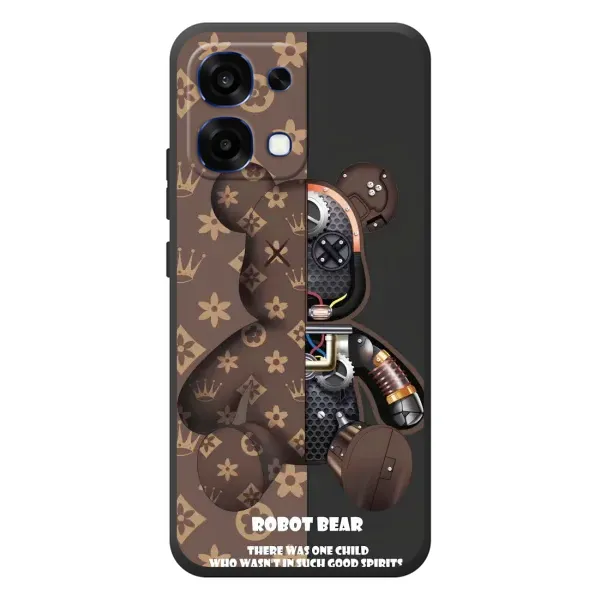 Чехол с принтом «Медведь Луи Витон» для OPPO A6 Pro