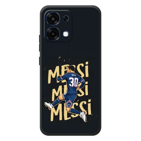 Чохол з принтом «Messi ПСЖ» для OPPO A6 Pro