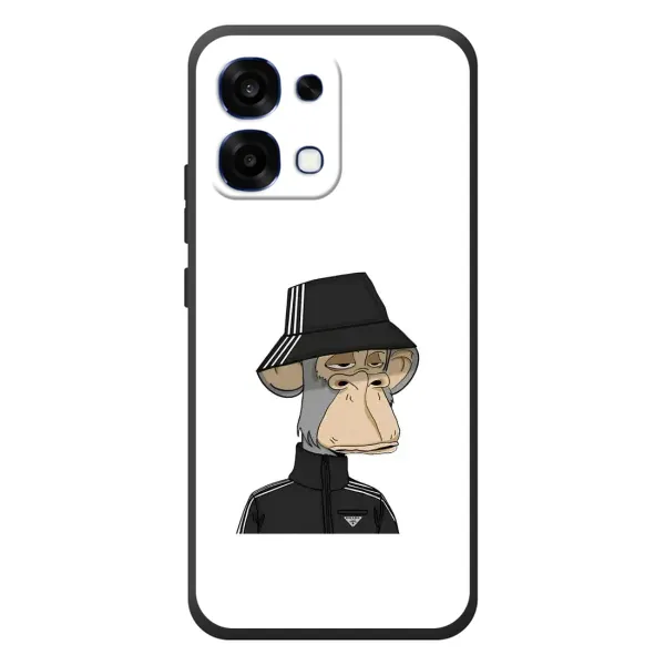 Чехол с принтом «обезьяна NFT Adidas» для OPPO A6 Pro
