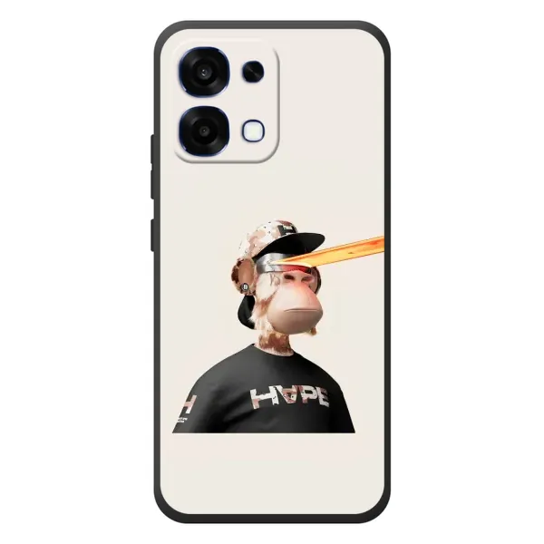 Чехол с принтом «обезьяна NFT в очках» для OPPO A6 Pro