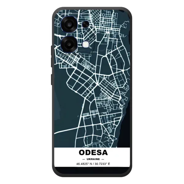 Чохол з принтом «Одеса» для OPPO A6 Pro