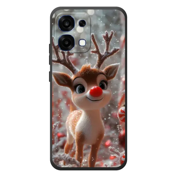 Чохол з принтом «Олень з носом» для OPPO A6 Pro