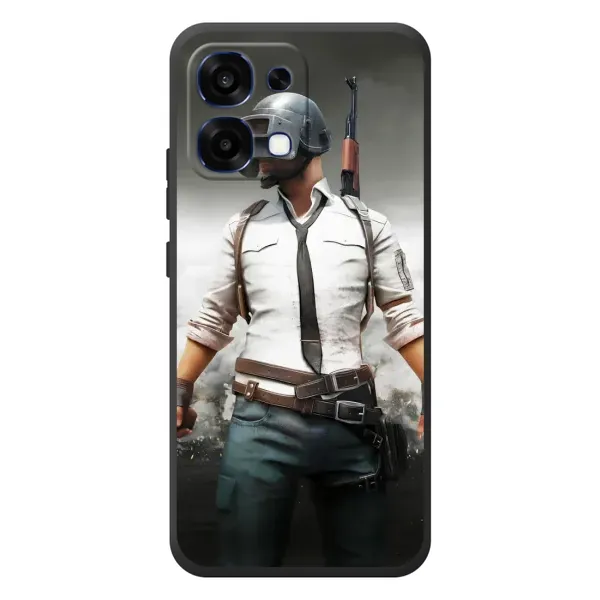 Чехол с принтом «Пабг мен» для OPPO A6 Pro