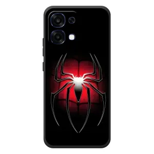 Чехол с человеком пауком для OPPO A6 Pro - (AlphaPrint) (Паук марвел)