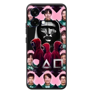 Чехол с принтом «Участники Игра кальмара» для OPPO A6 Pro